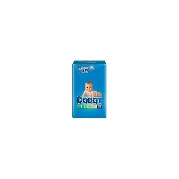 Dodot Nappies Size 3 (4-10kg) 70 Units