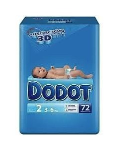 Dodot Nappies Size 2 (4-8kg) 78 Units