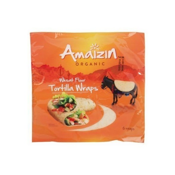 Amaizin Organic Wheat Tortilla 240g