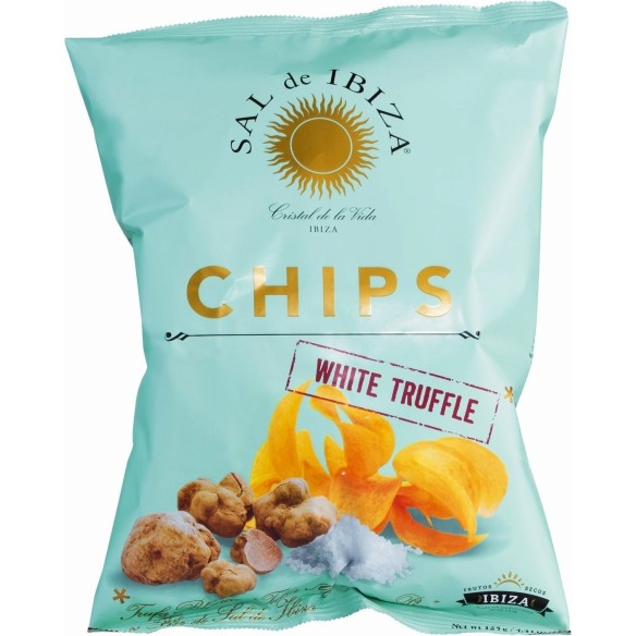 Chips Sal de Ibiza White Truffle 125gr