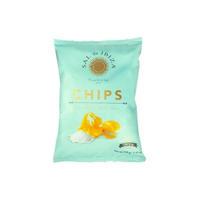 Chips Sal de Ibiza La fleur de Sel 125gr