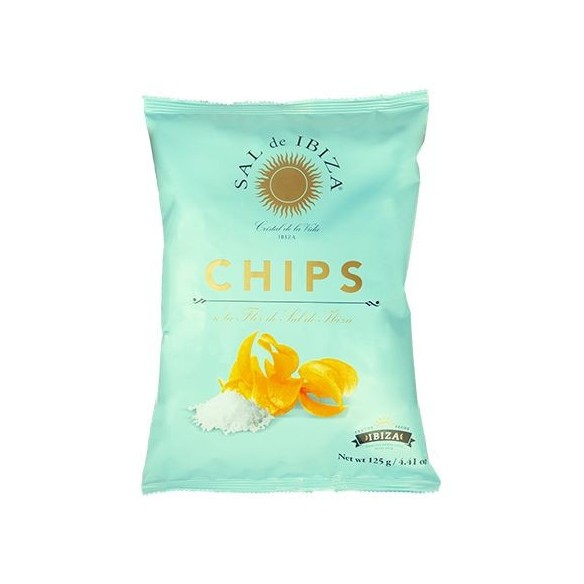 Chips Sal de Ibiza La fleur de Sel 125gr