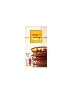 Waitrose Chocolate Coated Orange & Chocolate Chip Cookies Units 8 150g