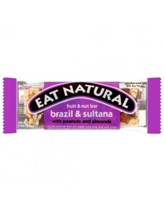 Eat Natural Organic Brasil & Sultana Fruit & Nut Bar