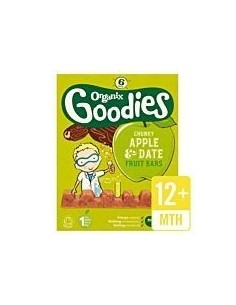 Goodies Apple & Date Chunky Bars 6 X 17g