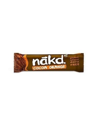 Nakd Organic Cocoa Orange Raw Fruit & Nut Bar 35g