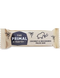 The Primal Pantry Organic Coconut & Macadamia Raw Paleo Bar