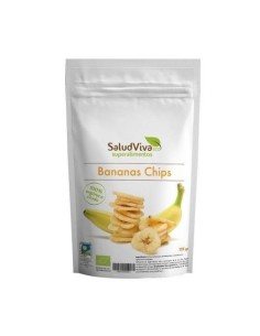 Salud Viva Organic Dried Banana Chips 125g