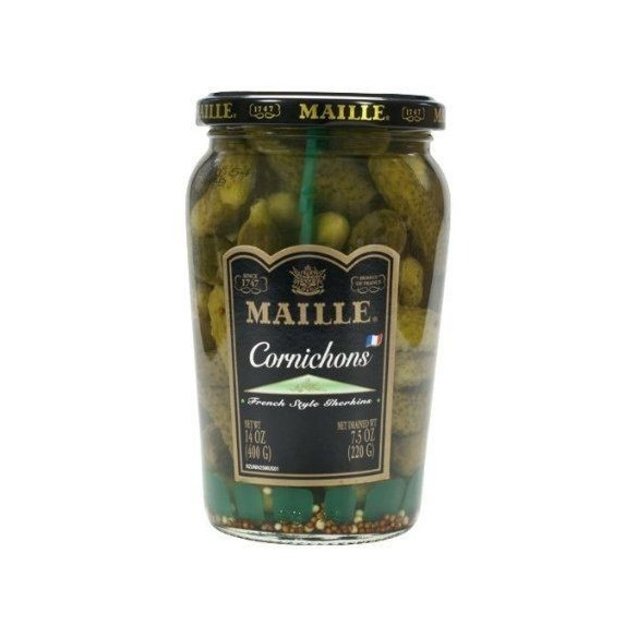 Small Gherkin (Cornichon) Jar 345g