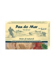 Pan Do Mar Organic Natural Tuna In Tin 120g