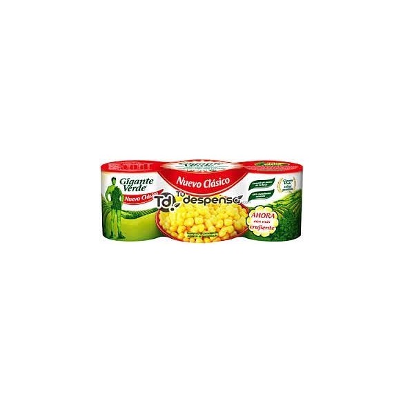 Green Giant Sweetcorn Tin 3 X 212g