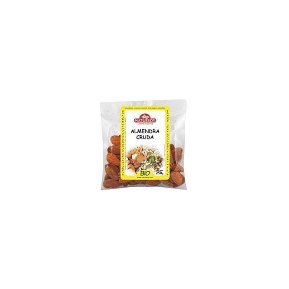Organic Almonds Raw With Skin 100g