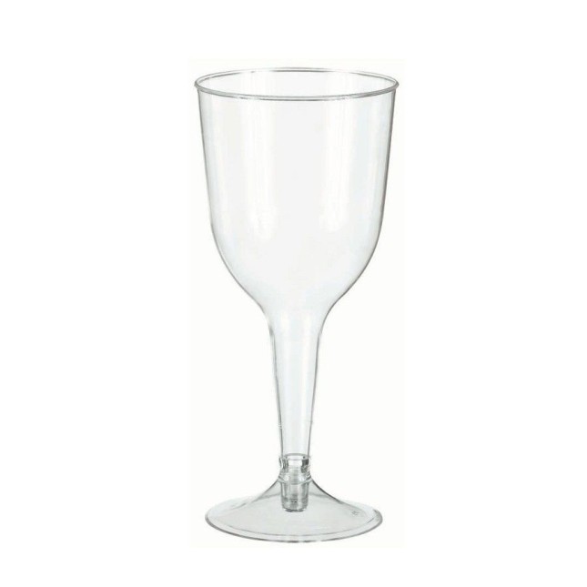 Wine Glasses  - Plastic - 8 Units