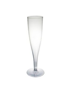 Champagne Flutes - Plastic - 8 Units
