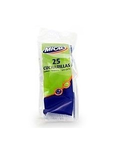 Mical Plastic Teaspoons Pack 25