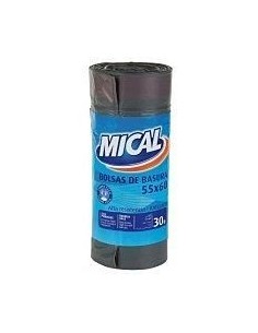 Mical Rubbish Bags 30L - 55X60 - Units 20