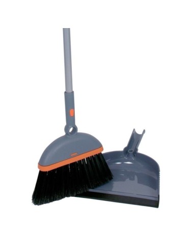 Long Broom With Dustpan